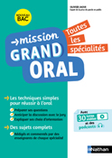 Mission Grand Oral
Toutes les sp&eacute;cialit&eacute;s